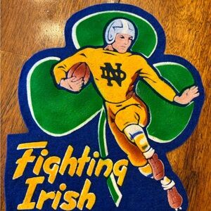 LOT - Vintage Notre Dame items. Like new!
